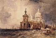 Clarkson Frederick Stanfield Venice:The Dogana and the Salute oil painting